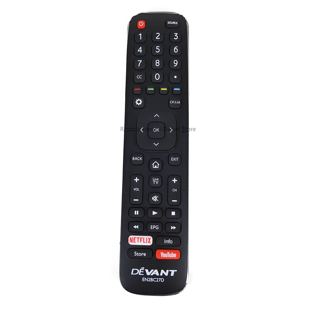 Original Hisense Dévant EN2BC27 EN2BC27D Smart tv Remote Control WITH