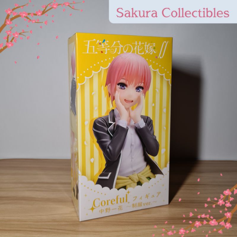 Figurines Ichika, Nino, Miku, Yotsuba, Itsuki - Les Quintuplées TAITO En PVC 20 Cm, édition 2021