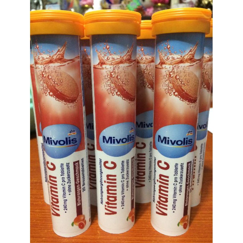 Vitamin c - Mivolis - 20 Brausetabletten