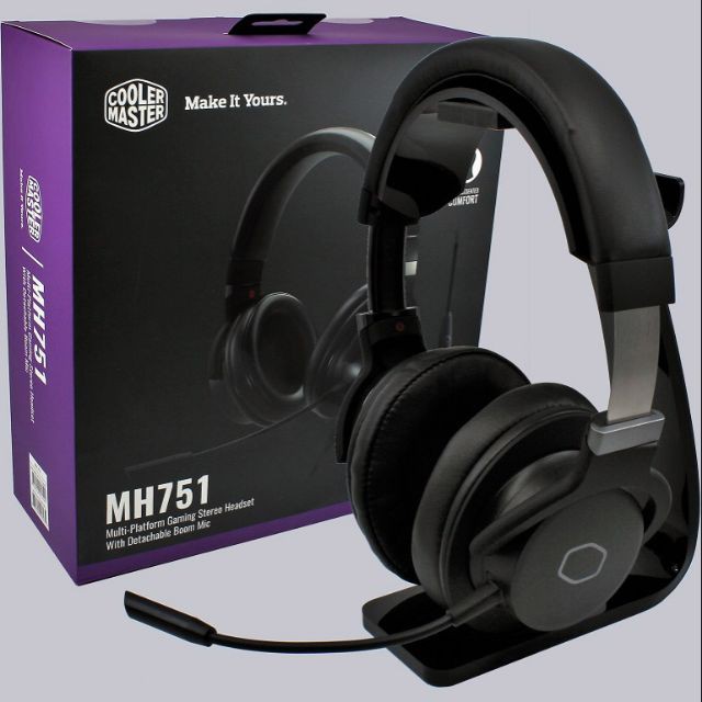 Cooler Master MH751 Gaming Headset with Plush Swiveled Earcups