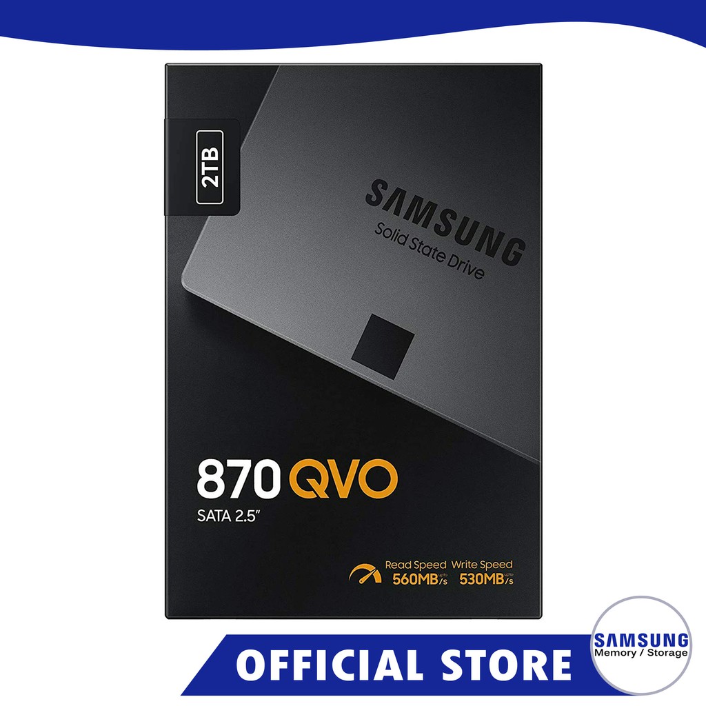 Samsung 870 QVO 2TB 毛深く