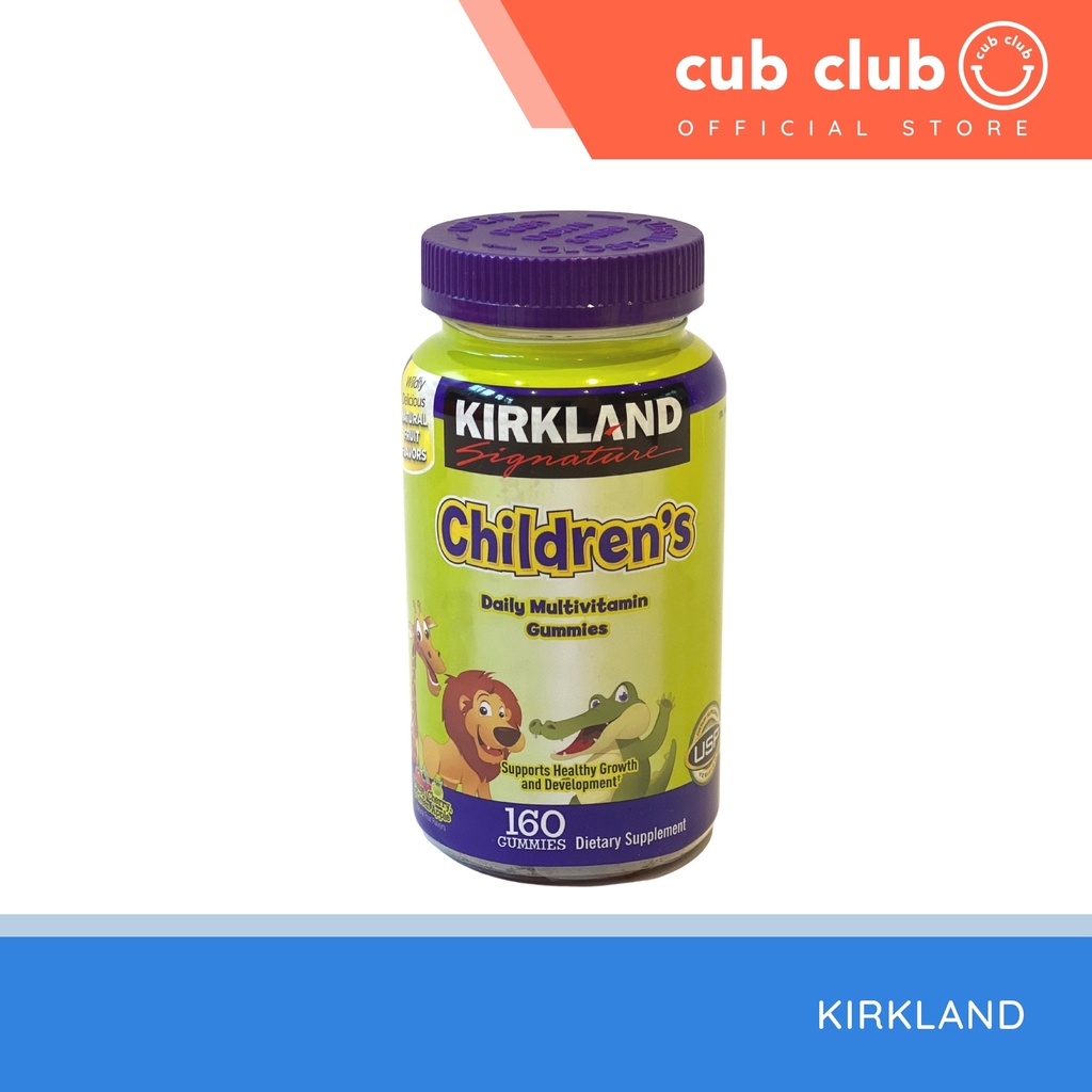 Kirkland Children's Daily Multivitamin Gummies 160 pieces Shopee