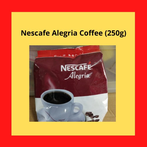 Nescafe Alegria Coffee (250g) Shopee Philippines
