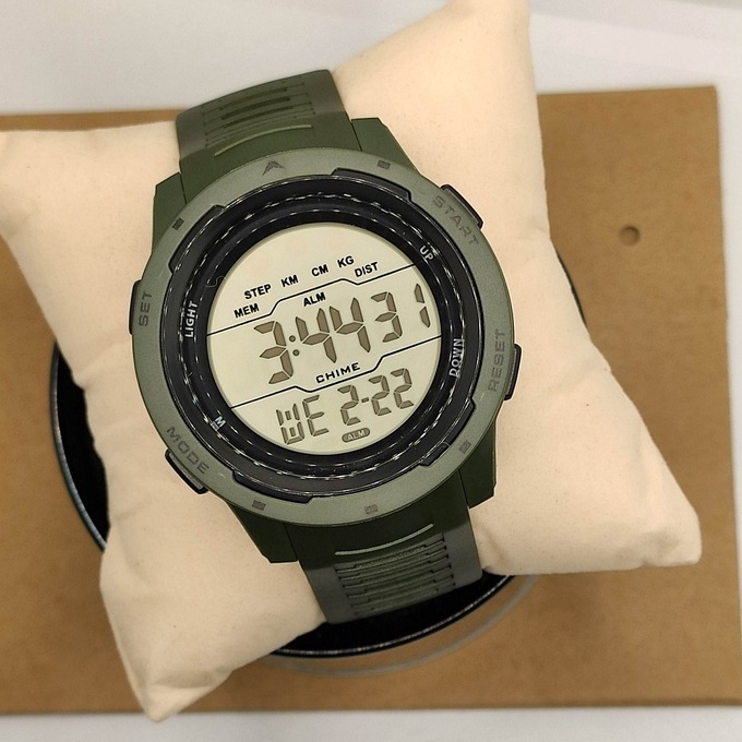 Navy Green ORIGINAL OEM Digital 511 Sports Watch Water Resistant