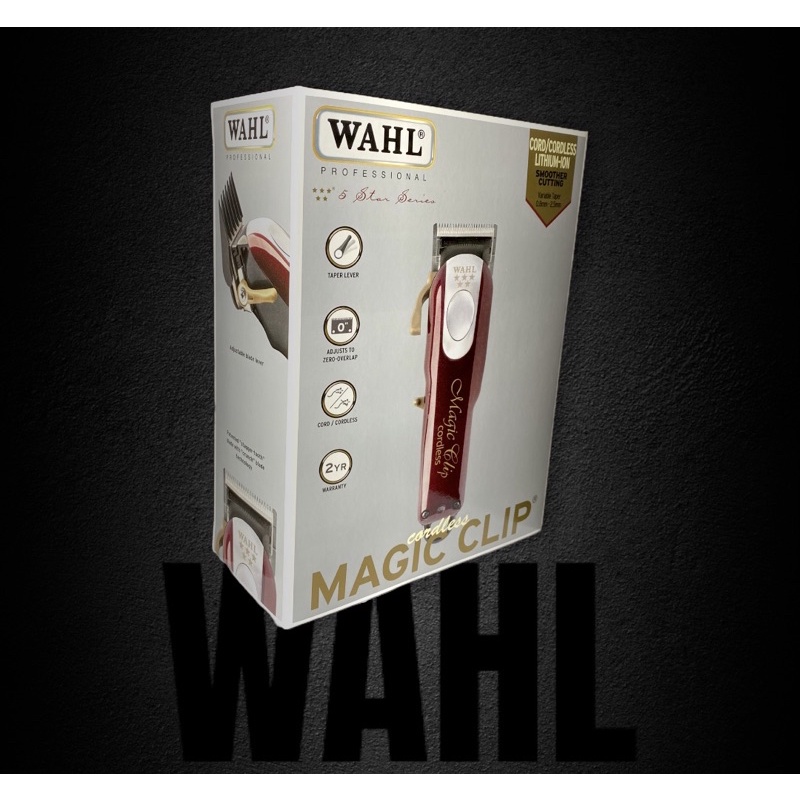 WAHL MAGIC CLIP CORDLESS | Shopee Philippines