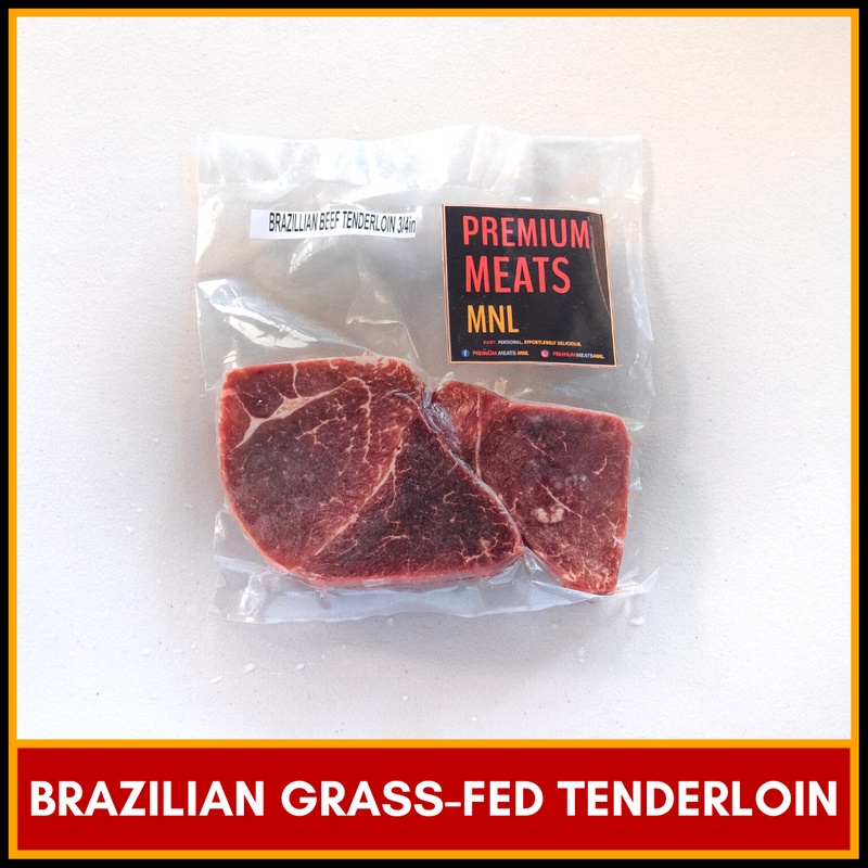 Brazilian Grassfed Tenderloin 3/4 inch thick Premium Beef Shopee