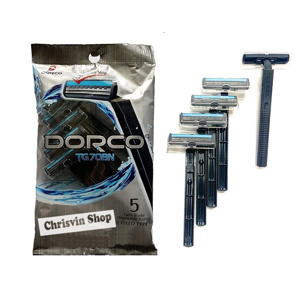 Disposable Razor Blade Shaver 5 pcs Per Pack | Shopee Philippines