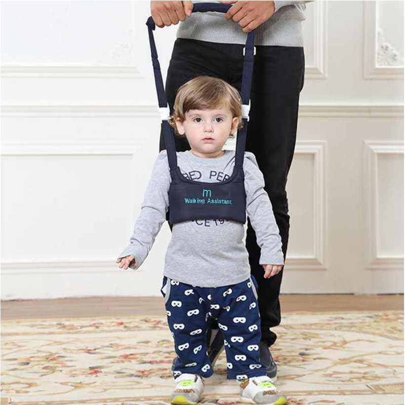 Baby Gehhilfe Mit Verstellbarem Gurt – Laufhilfe Für 6–36 Monate, Bis 20 Kg, Mit Schrittpolster & Rückenzug
