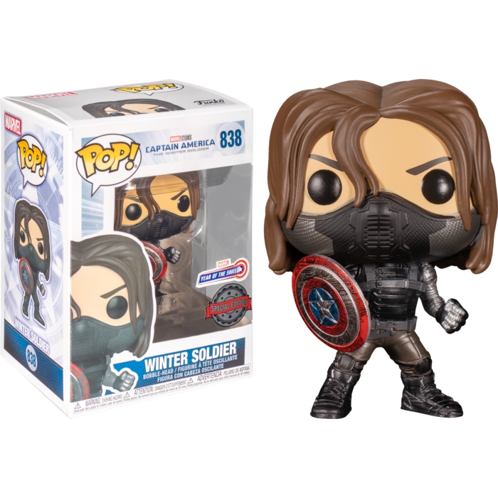 Winter Soldier # 838 Funko Pop Special Edition Year of the Shield ...