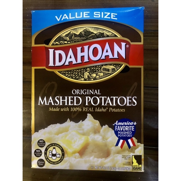 Idahoan / Betty Crocker Original Mashed Potatoes Made In USA 🇺🇸 ...