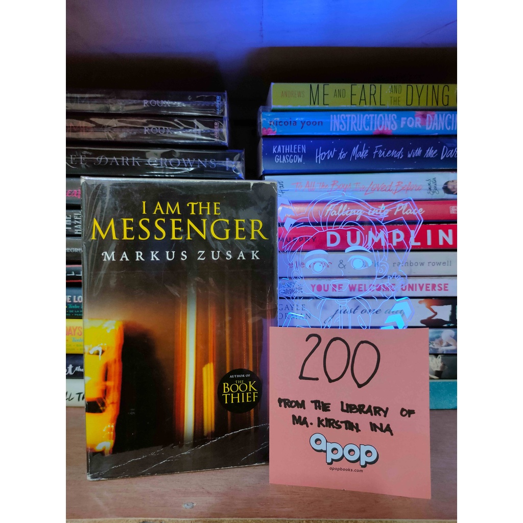 I Am The Messenger by Markus Zusak (Preloved Book) | Shopee Philippines