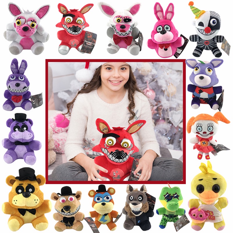 New Security Breach Plus Toy Fnaf 9 Sister Location Funtime Freddy Foxy