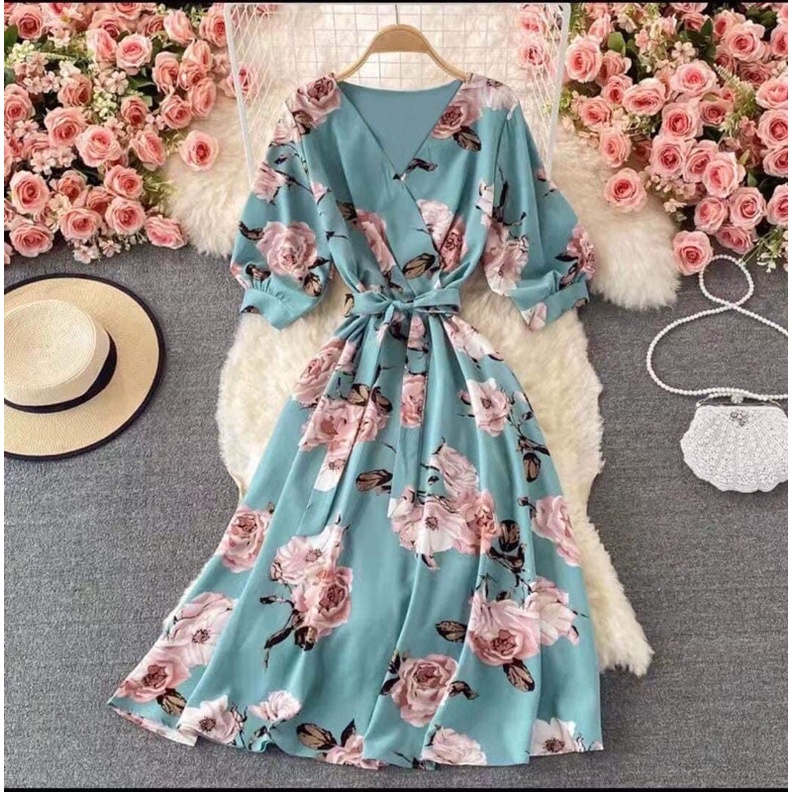 shopee casual dress Ladies Dresses Shopee Dress Casual Clothes For Casual Wear Best Seller New  Ruffle Casual Dress Shopee