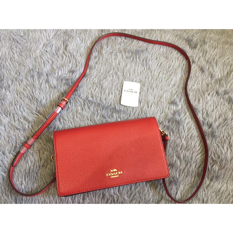 Coach wallet store sling bag