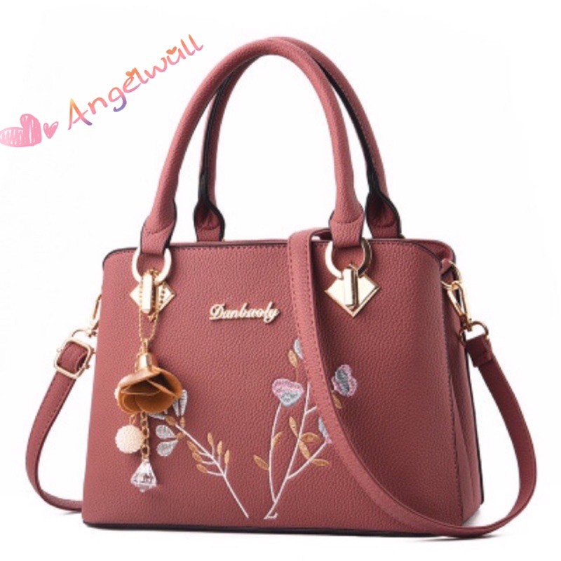 AW Embroidered handbag lady bag