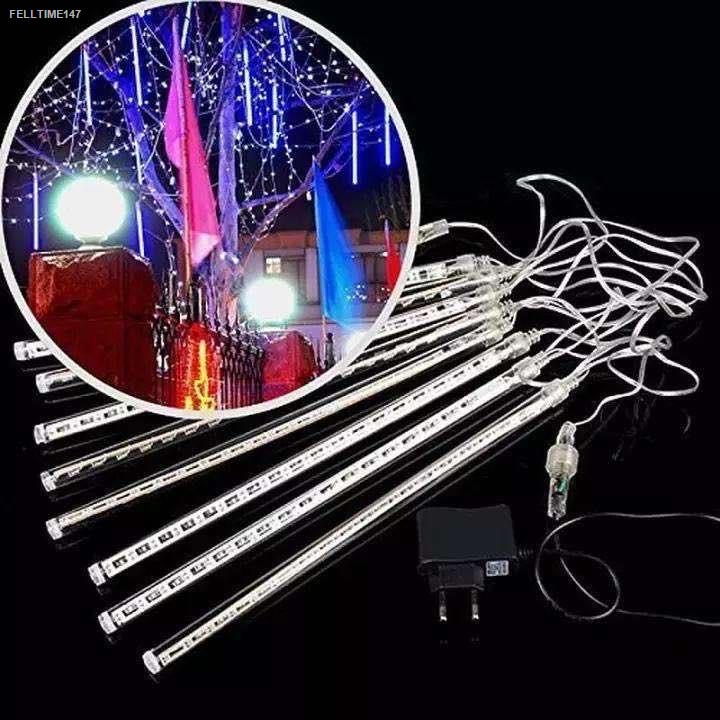 30CM/50CM ）LED Meteor Shower Christmas Lights (Multicolor/WHITE/Warm