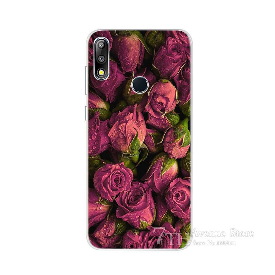 Custodia TPU Trasparente Con Stampa Gatto Per Asus Zenfone Max Pro M2 – Morbida, Antigraffio, Con Stilo!