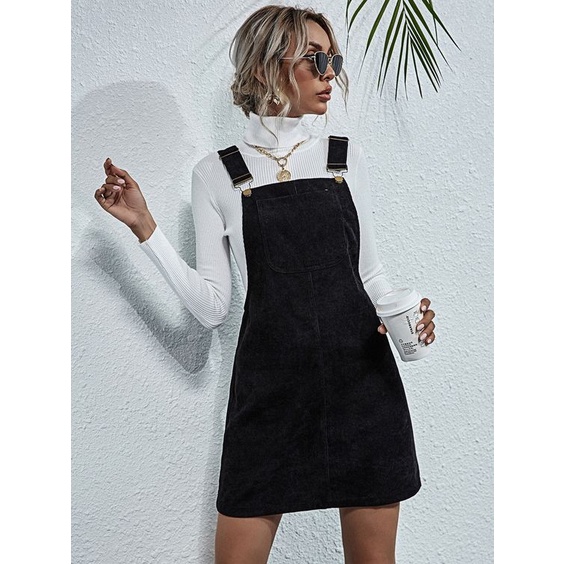 Black overall jumper clearance