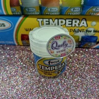 Tempera Focus 15ml Black and White paint only