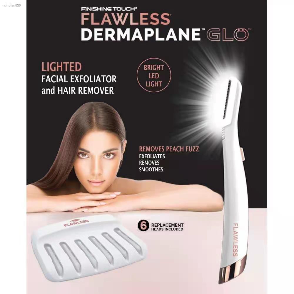 Flawless Dermaplane Glo Lighted Facial Dermaplaning and Hair Remover