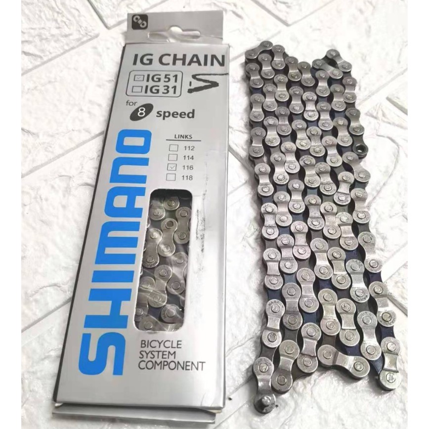 SHIMANO Bicycle Chains 8 9 10 11 Speed MTB Road Bike Chain 112 116 118 Links BIKE CHAIN IG51 HG73 Shopee Philippines