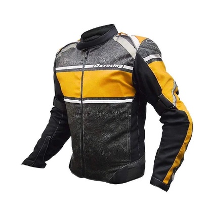 OZ RACING STILE 90 MC RIDING JACKET YELLOW | Shopee Philippines