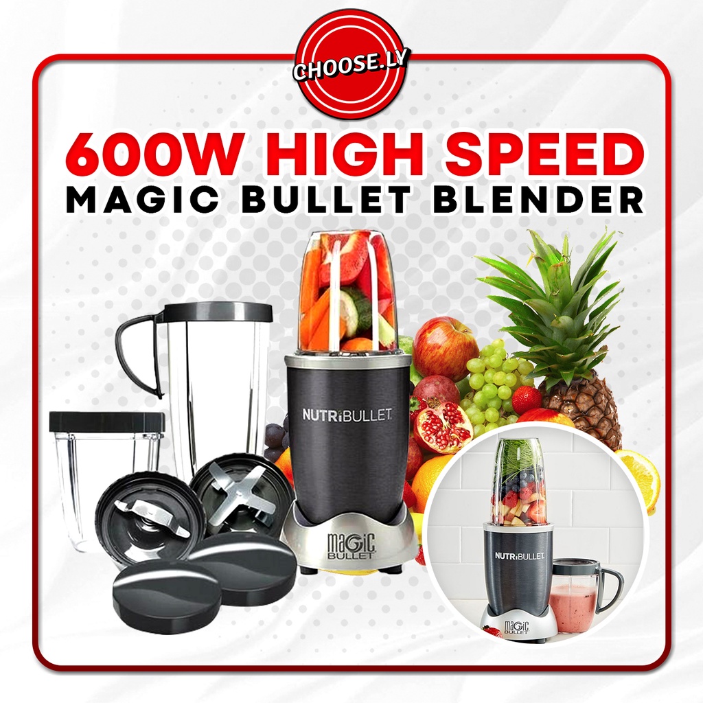 Magic NutriBullet Blender 600W Nutri Bullet Blender Mixer Extractor Juicer