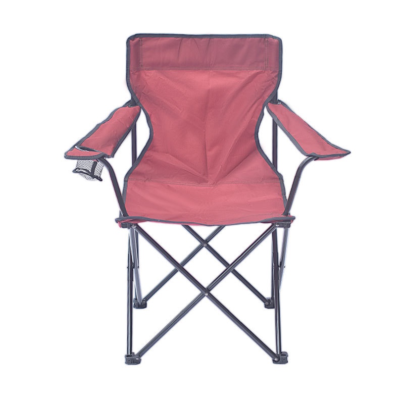 Outdoor Portable Folding Chair Thick Steel Pipe Camping Fishing Beach