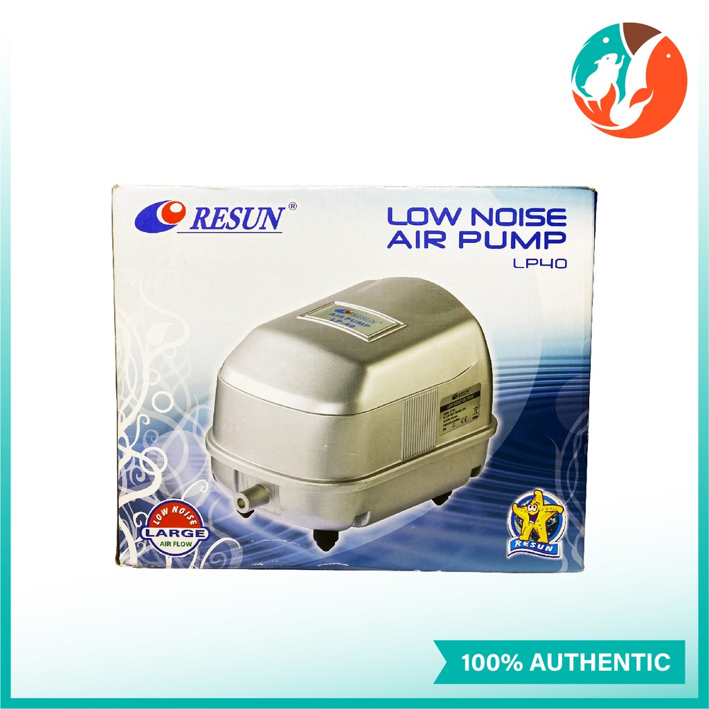 RESUN LOW NOISE Air Compressor LP-40 35w 220v/60hz Fish Tank Oxygen Air ...