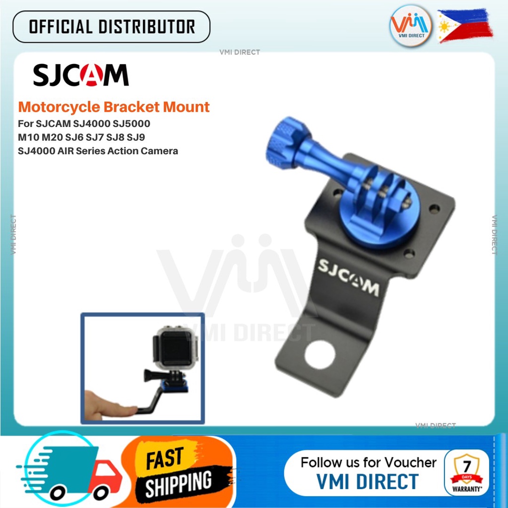 SJCAM Motorcycle Bracket Mount with Screw | Shopee Philippines