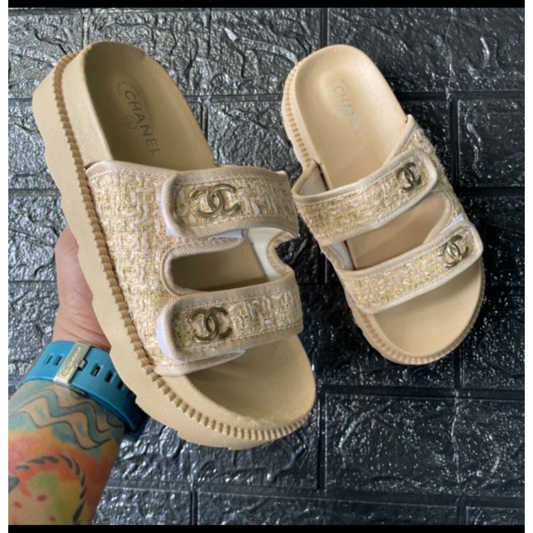 chanel sandal - Flats Best Prices and Online Promos - Women's Shoes Apr  2023 | Shopee Philippines