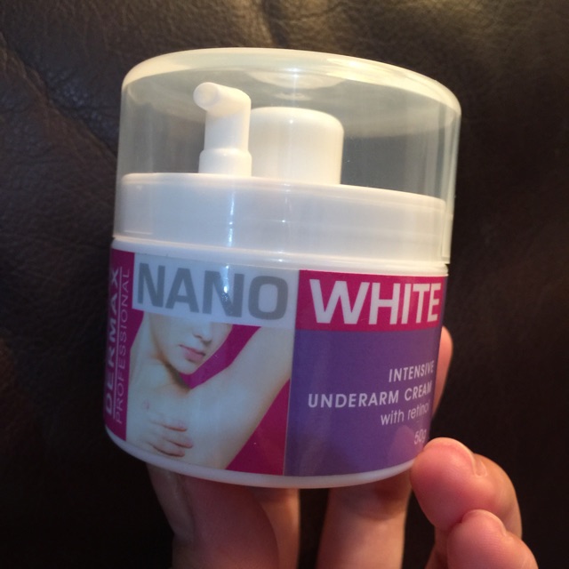 NANO WHITE INTENSIVE UNDERARM WHITENING CREAM Shopee Philippines