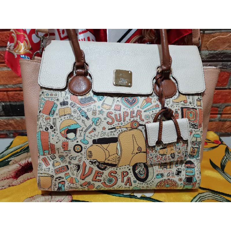 SALE!!! AUTHENTIC ART FEVER BY BRERA 2 WAY LEATHER BAG P2,000.00, Women's  Fashion, Bags & Wallets, Cross-body Bags on Carousell