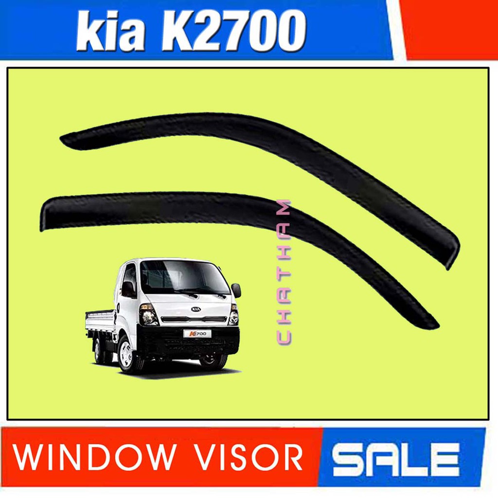 Rain Guard for Kia K2700 Model 2005 2020 ( Window Door Visor