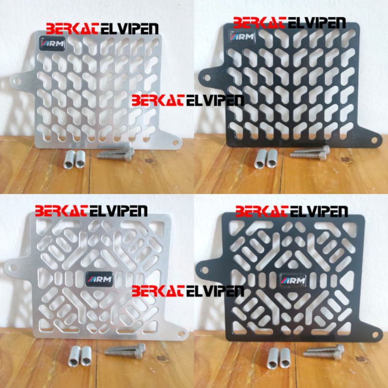 Honda PCX 160 Vario 160 ARM Aluminum Radiator Cover | Shopee Philippines