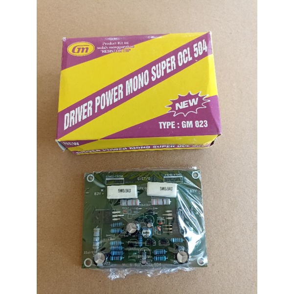 Super OCL SOCL 504 Mono 500W GM Power Driver Kit | Shopee Philippines