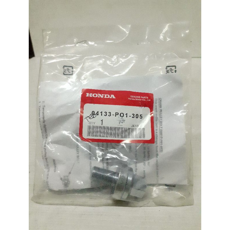 CRANK PULLEY BOLT HONDA CIVIC / VTEC / ESI / CRV Shopee Philippines