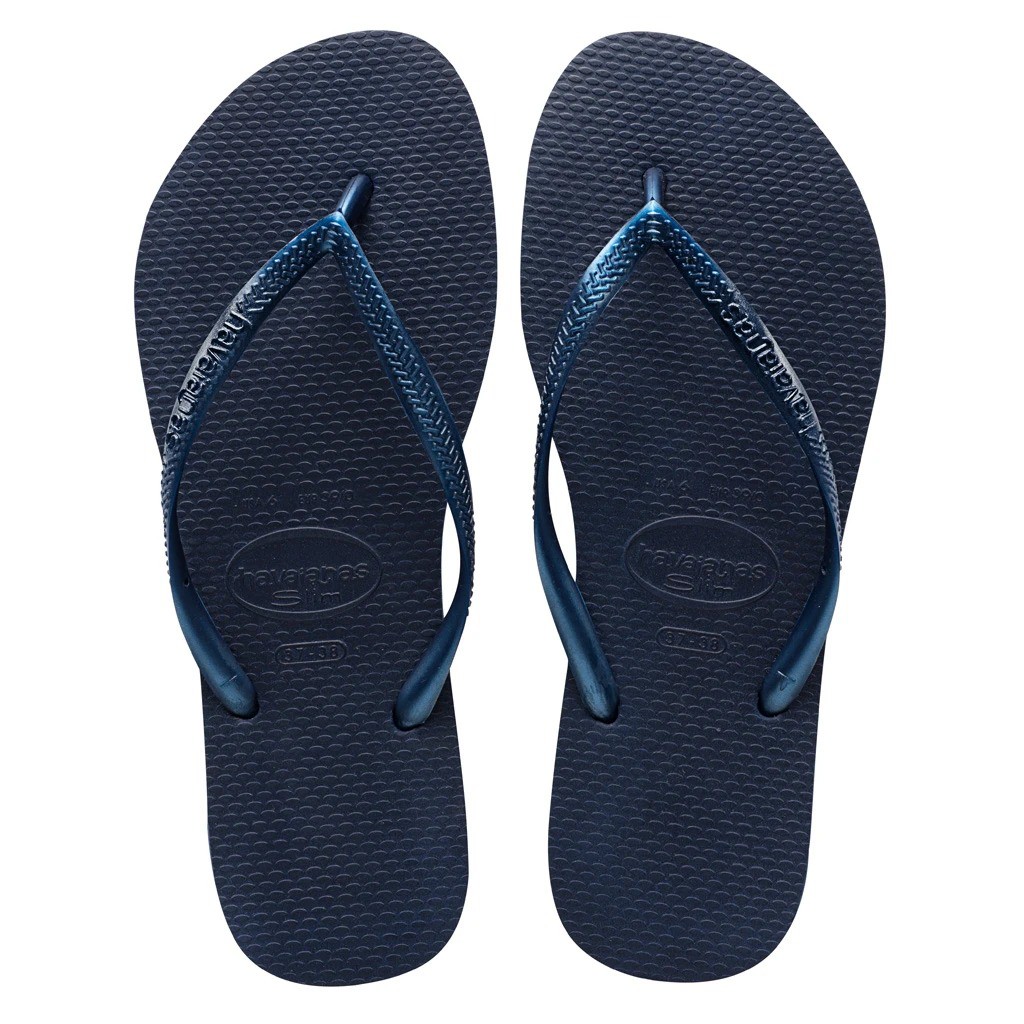 Havaianas Slim Navy Blue | Shopee Philippines