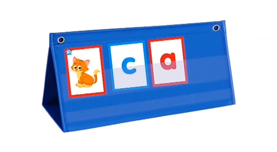 RAN CVC Word Builder Desktop Pocket Chart Set for Preschool ...