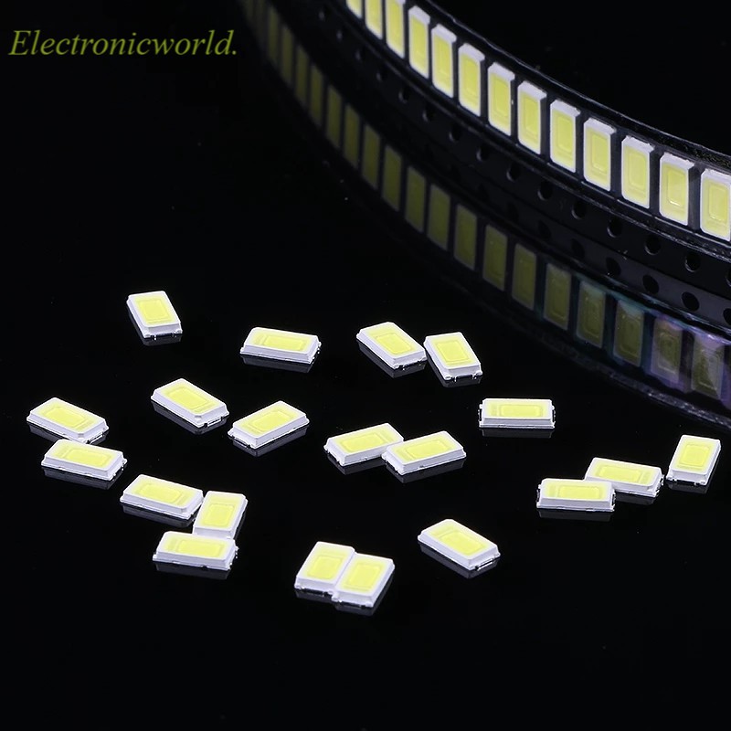50pcs 5630/5730-CW/WW 0.5W-150Ma 50-55lm 6500K White Light SMD 5730 ...