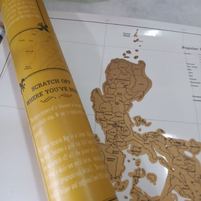 Scratch it (Philippine Map) Shopee Philippines