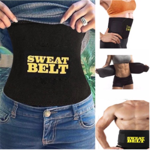 Men Waist Trimmer Belt Sweat Wrap Band Fat Burner Tummy Stomach Weight Loss  Slim