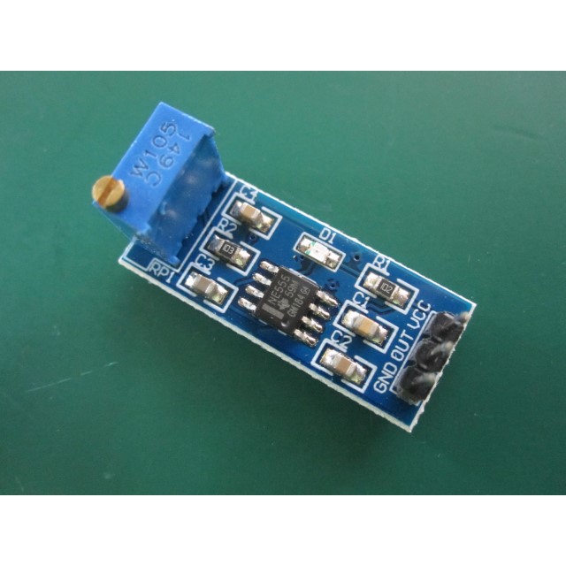NE555 adjustable frequency pulse generator module For Arduin Shopee