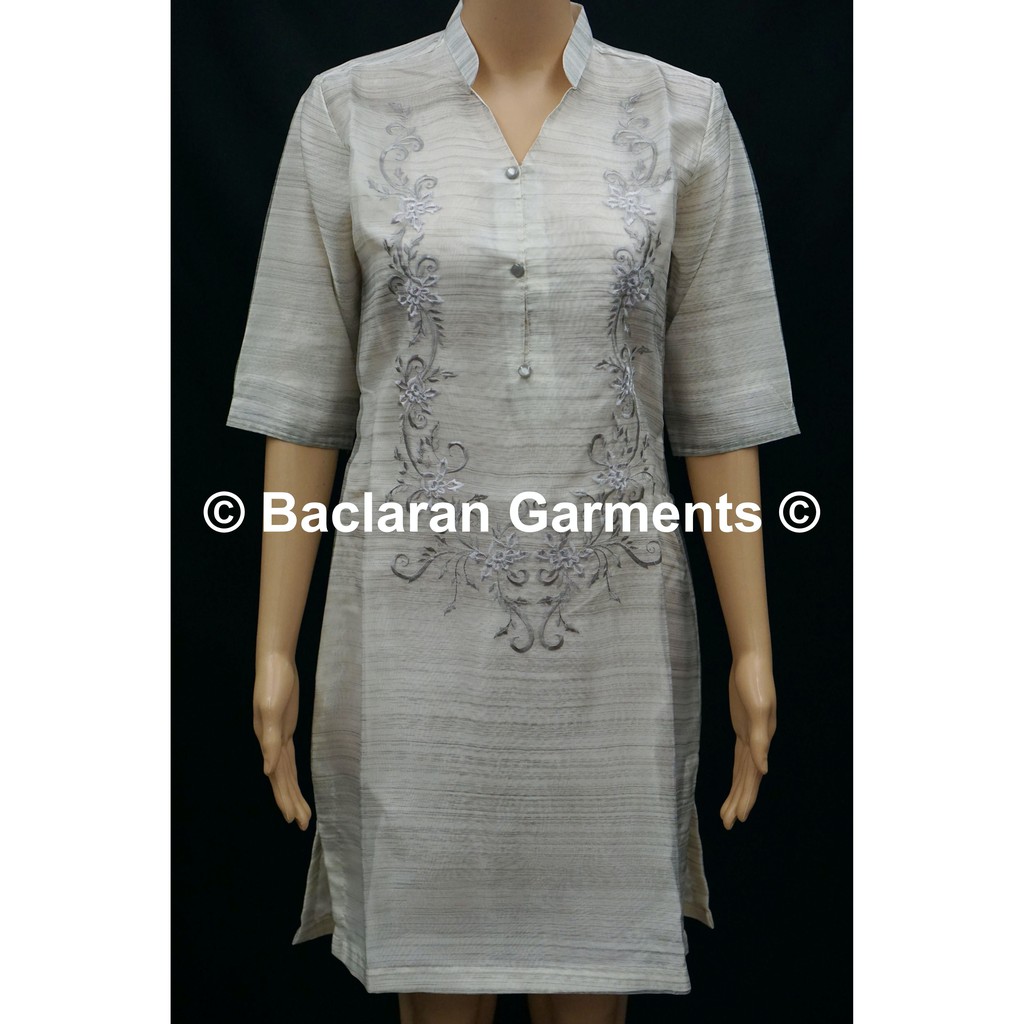 Marian barong hot sale dress