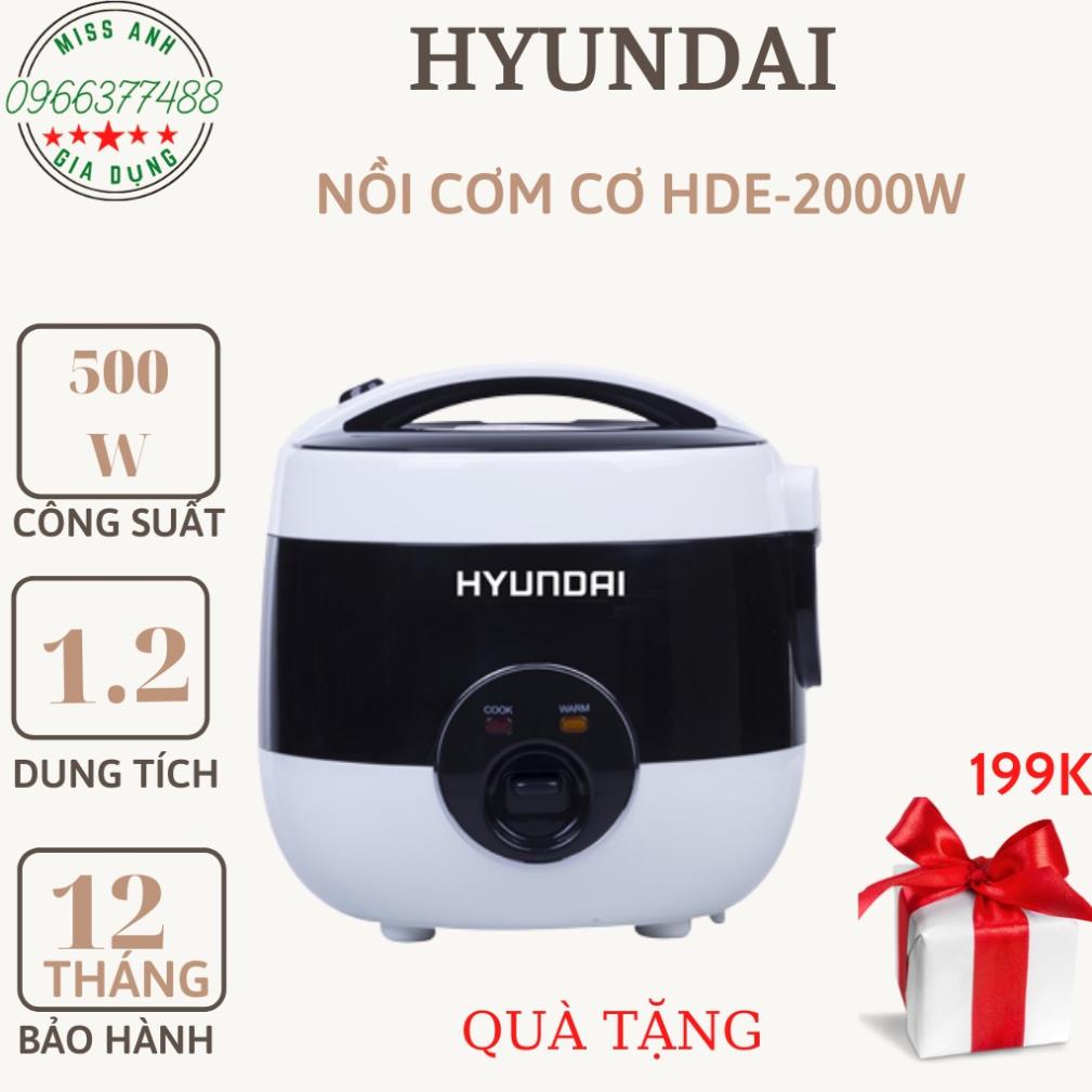 Hyundai HDE Mechanical Rice Cooker 2000W. Shopee Philippines