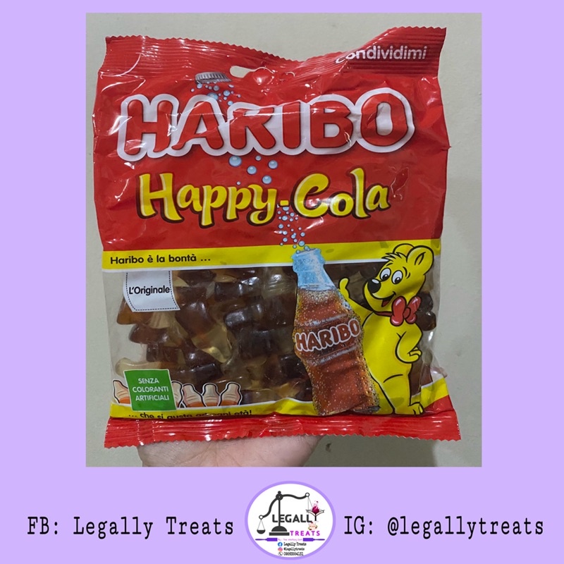 HARIBO Happy Cola Gummy Candy | Shopee Philippines