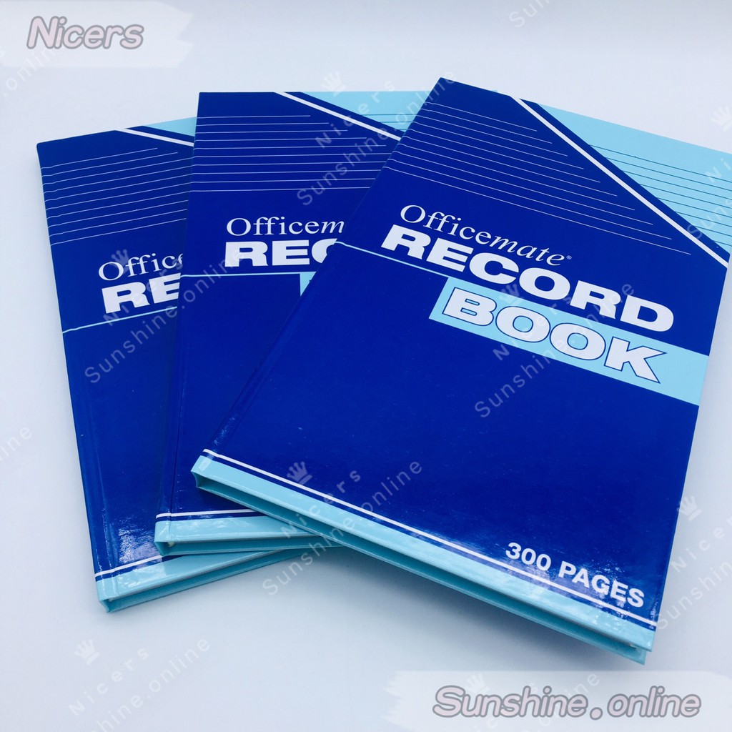 300pages Officemate Record Book 