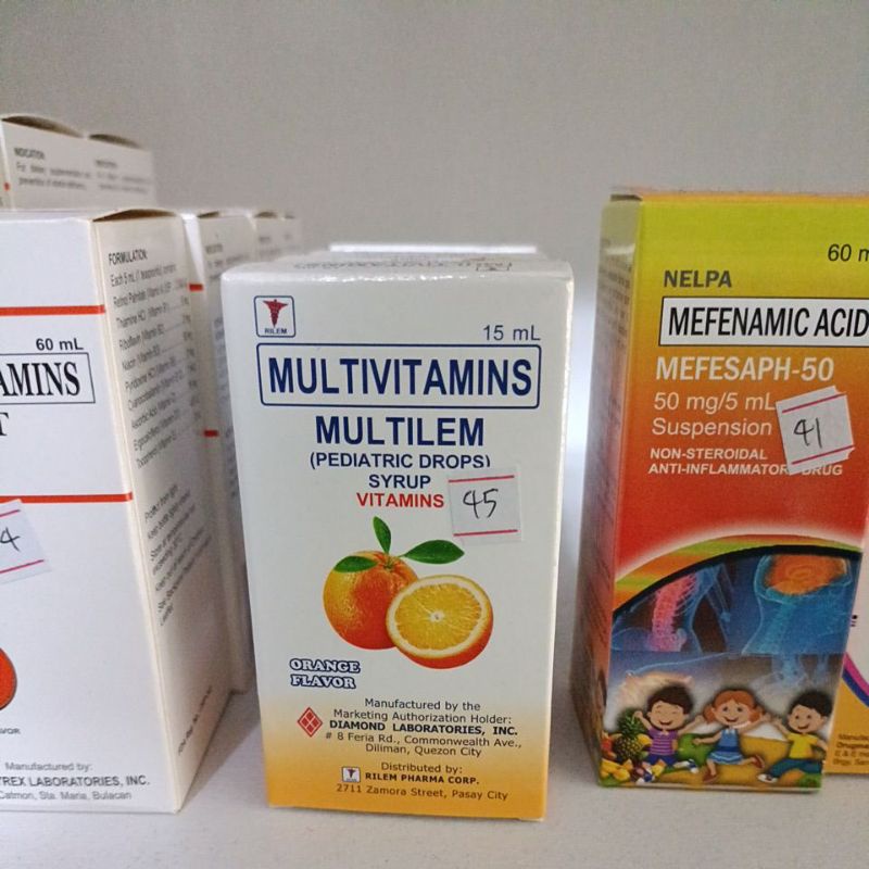 multivitamins Multilem pediatric drops 15mL Shopee Philippines