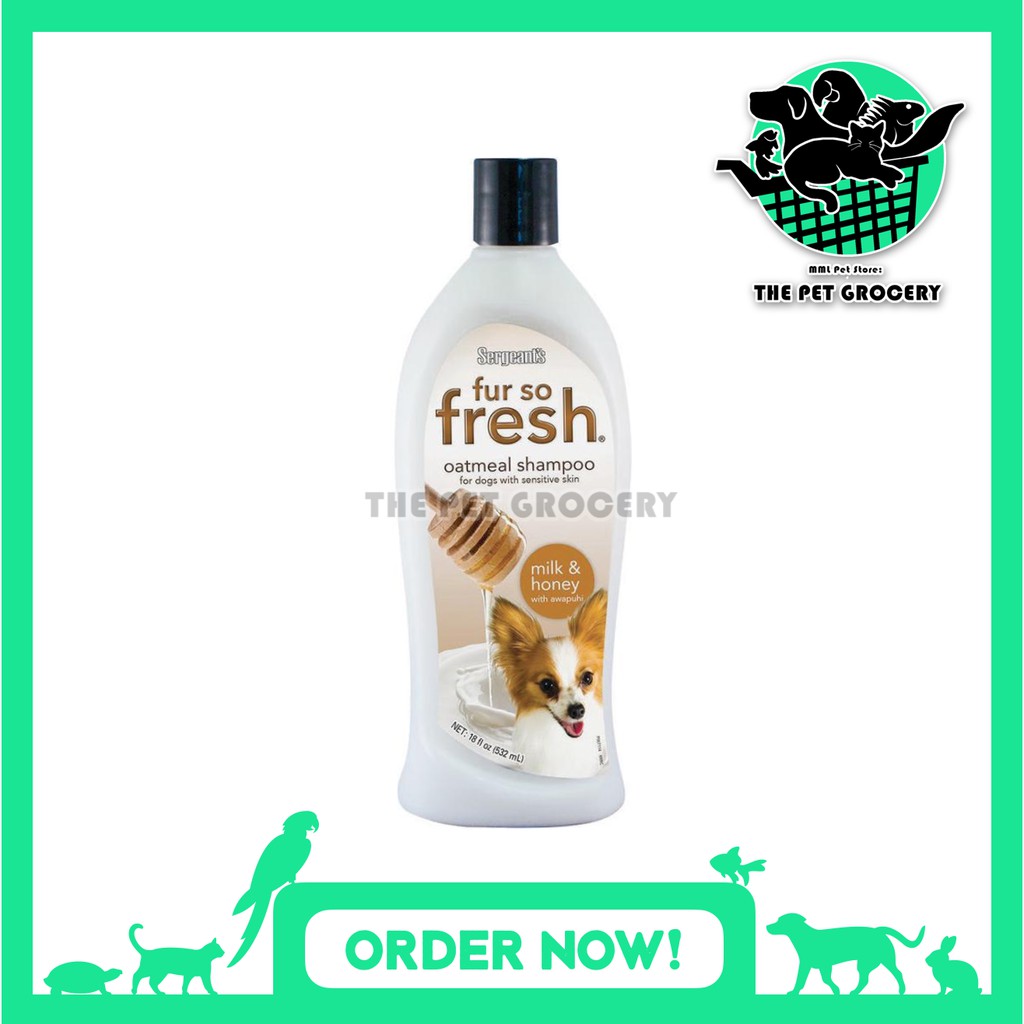Sergeants Fur So Fresh Oatmeal Dog Shampoo 532ml Shopee Philippines