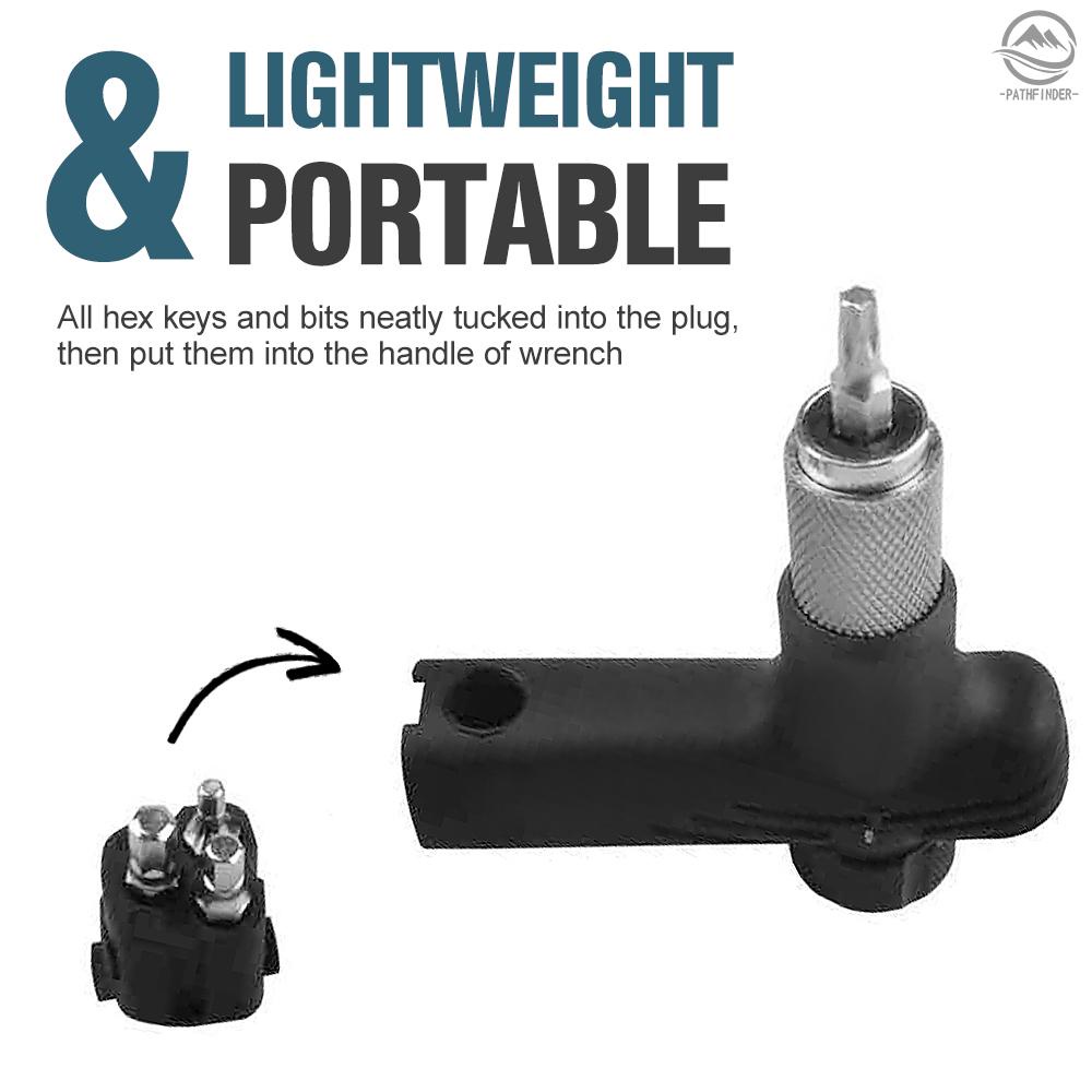 Pathfinder Adjustable Bike Torque Wrench 4/5/6Nm Torque T Wrench